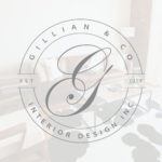 elegant clean beautiful logo design for South Georgian Bay interior designer