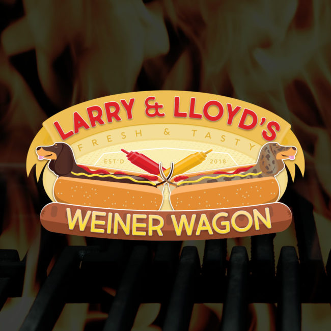 logo design brand branding for local Collingwood food truck trailer and catering business